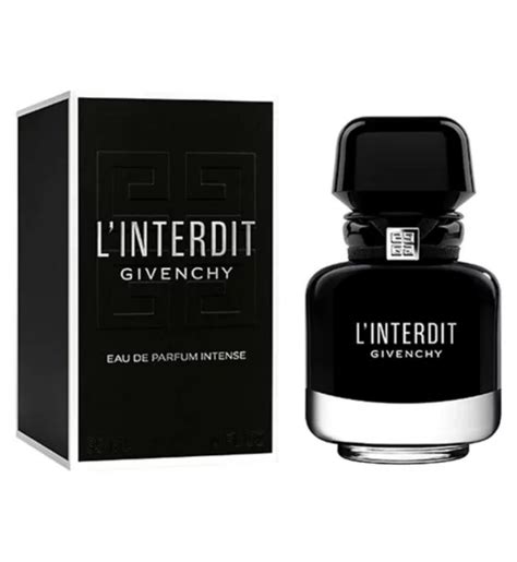 givenchy l'interdit eau de parfum intense|givenchy interdit boots.